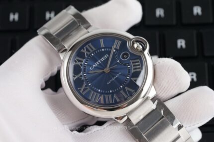 Cartier Ballon Bleu De Cartier Mens Watch 42mm Movement Automatic Mechanical Stainless Steel Watches V6 Factory - Image 2