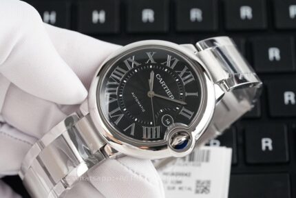 Cartier Ballon Bleu De Cartier Mens Watch 42mm Movement Automatic Mechanical Stainless Steel Watches - Image 4