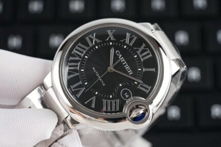 Cartier Ballon Bleu De Cartier Mens Watch 42mm Movement Automatic Mechanical Stainless Steel Watches - Image 2