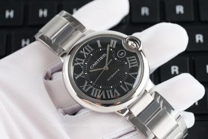 Cartier Ballon Bleu De Cartier Mens Watch 42mm Movement Automatic Mechanical Stainless Steel Watches - Image 3