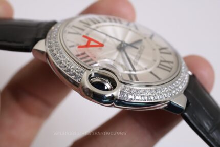 Cartier Ballon Bleu De Cartier Mens Watch 42mm Movement Automatic Mechanical Stainless Steel Watches - Image 5