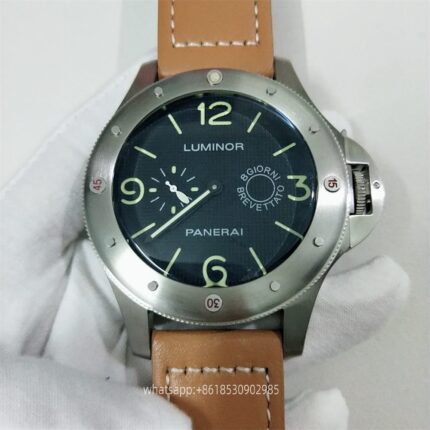 Panerai Submersible Mens Watch 47mm Automatic Mechanical Movement Stainless Steel Watches