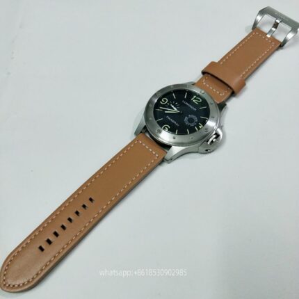 Panerai Submersible Mens Watch 47mm Automatic Mechanical Movement Stainless Steel Watches - Image 6