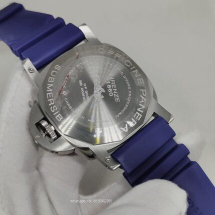 Panerai Submersible Mens Watch 47mm Automatic Mechanical Movement Stainless Steel Watches - Image 8