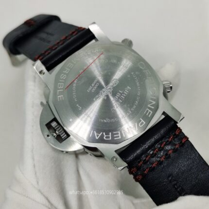 Panerai Submersible Mens Watch 47mm Automatic Mechanical Movement Stainless Steel Watches - Image 7