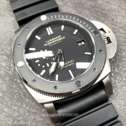 Panerai Submersible Mens Watch 47mm Cal.9000 Automatic Mechanical Movement Stainless Steel Watches VS Factory - Image 2