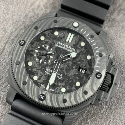 Panerai Submersible Mens Watch 47mm Cal.9010 Automatic Mechanical Movement Stainless Steel Watches VS Factory - Image 2