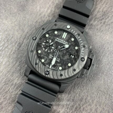 Panerai Submersible Mens Watch 47mm Cal.9010 Automatic Mechanical Movement Stainless Steel Watches VS Factory - Image 3