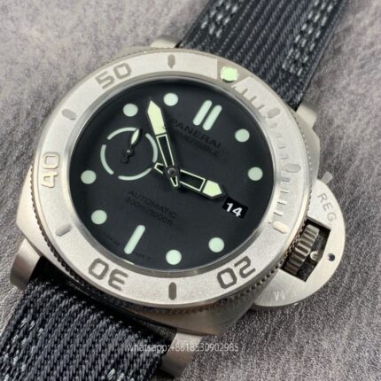 Panerai Submersible Mens Watch 47mm Cal.9010 Automatic Mechanical Movement Stainless Steel Watches VS Factory - Image 4