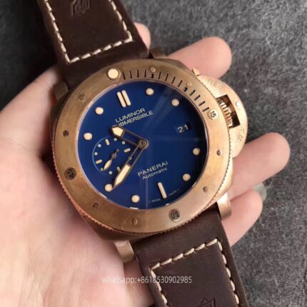 Panerai Submersible Mens Watch 47mm Cal.9010 Automatic Mechanical Movement Stainless Steel Watches ZF Factory - Image 2