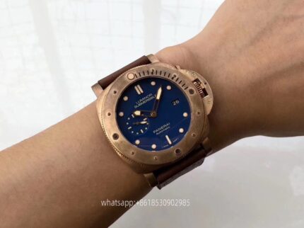 Panerai Submersible Mens Watch 47mm Cal.9010 Automatic Mechanical Movement Stainless Steel Watches ZF Factory - Image 4