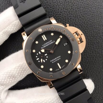 Panerai Submersible Mens Watch 42mm Automatic Mechanical Movement Stainless Steel Watches XF Factory - Image 3