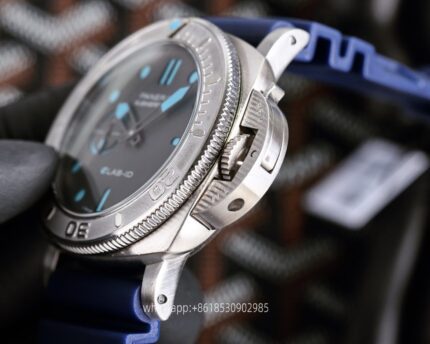 Panerai Submersible Mens Watch 47mm CAL.2555 Automatic Mechanical Movement Stainless Steel Watches V7 Factory - Image 3