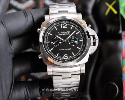 Panerai Submersible Mens Watch 44mm CAL.2555 Automatic Mechanical Movement Stainless Steel Watches V7 Factory