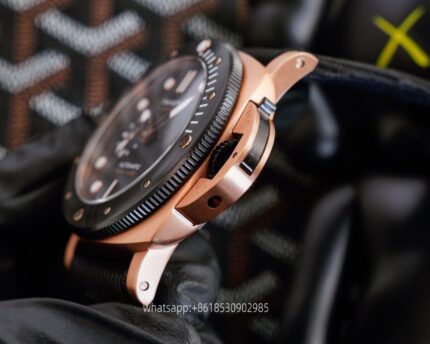 Panerai Submersible Mens Watch 44mm CAL.2555 Automatic Mechanical Movement Stainless Steel Watches V7 Factory - Image 6