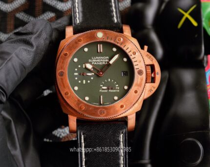 Panerai Submersible Mens Watch 47mm CAL.P9002 Automatic Mechanical Movement Stainless Steel Watches - Image 4
