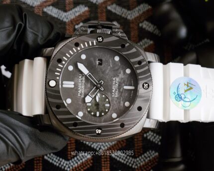 Panerai Submersible Mens Watch 44mm CAL.2555 Automatic Mechanical Movement Stainless Steel Watches V7 Factory - Image 2