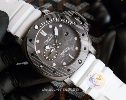 Panerai Submersible Mens Watch 44mm CAL.2555 Automatic Mechanical Movement Stainless Steel Watches V7 Factory - Image 3