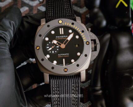 Panerai Submersible Mens Watch 44mm CAL.2555 Automatic Mechanical Movement Stainless Steel Watches V7 Factory