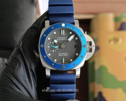 Panerai Submersible Mens Watch 44mm CAL.2555 Automatic Mechanical Movement Stainless Steel Watches