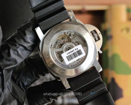 Panerai Submersible Mens Watch 44mm 47mm Automatic Mechanical Movement Stainless Steel Watches - Image 9