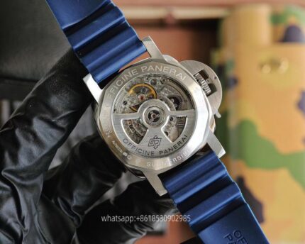 Panerai Submersible Mens Watch 44mm CAL.2555 Automatic Mechanical Movement Stainless Steel Watches - Image 8