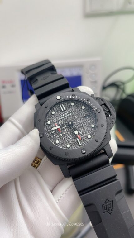 Panerai Submersible Mens Watch 44mm  Automatic Mechanical Movement Stainless Steel Watches VS Factory - Image 3