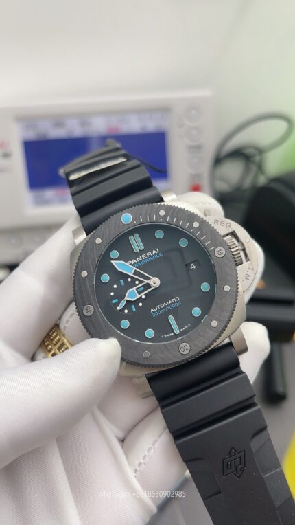 Panerai Submersible Mens Watch 44mm  Automatic Mechanical Movement Stainless Steel Watches VS Factory - Image 2