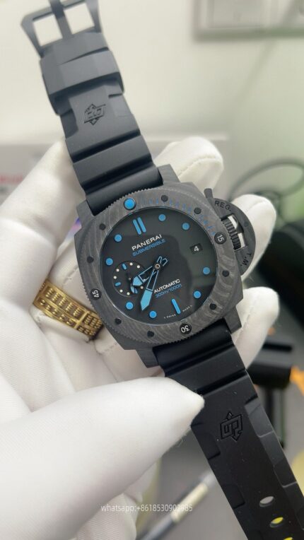 Panerai Submersible Mens Watch 44mm  Automatic Mechanical Movement Stainless Steel Watches VS Factory - Image 2