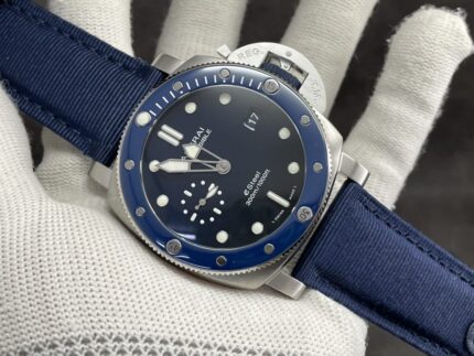 Panerai Submersible Mens Watch 44mm Automatic Mechanical Movement Stainless Steel Watches SB Factory - Image 3