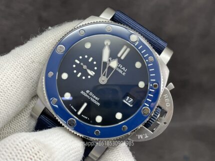 Panerai Submersible Mens Watch 44mm Automatic Mechanical Movement Stainless Steel Watches SB Factory - Image 5