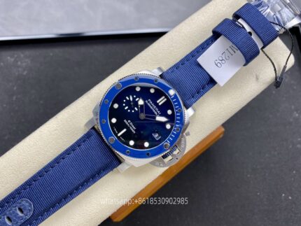 Panerai Submersible Mens Watch 44mm Automatic Mechanical Movement Stainless Steel Watches SB Factory - Image 4