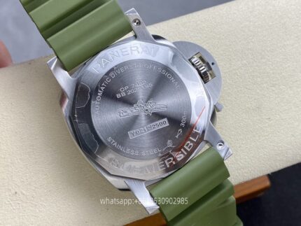 Panerai Submersible Mens Watch 44mm Cal.9015 Automatic Mechanical Movement Stainless Steel Watches SB Factory - Image 7