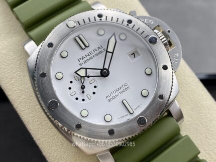 Panerai Submersible Mens Watch 44mm Cal.9015 Automatic Mechanical Movement Stainless Steel Watches SB Factory - Image 2