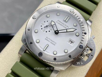 Panerai Submersible Mens Watch 44mm Cal.9015 Automatic Mechanical Movement Stainless Steel Watches SB Factory - Image 3
