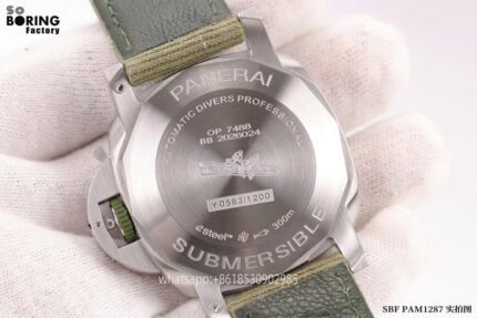 Panerai Submersible Mens Watch 44mm Automatic Mechanical Movement Stainless Steel Watches SB Factory - Image 7
