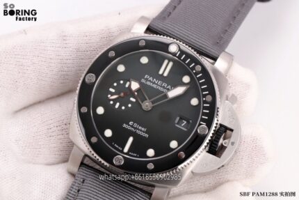 Panerai Submersible Mens Watch 44mm Automatic Mechanical Movement Stainless Steel Watches SB Factory - Image 3