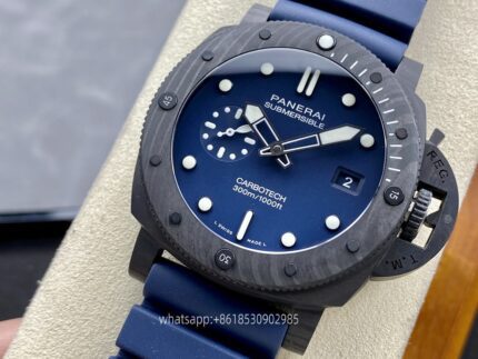 Panerai Submersible Mens Watch 44mm Automatic Mechanical Movement Stainless Steel Watches SB Factory - Image 3