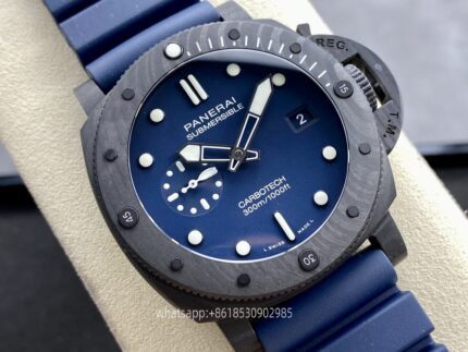 Panerai Submersible Mens Watch 44mm Automatic Mechanical Movement Stainless Steel Watches SB Factory - Image 2
