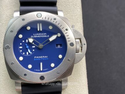 Panerai Submersible Mens Watch 47mm Automatic Mechanical Movement Stainless Steel Watches SB Factory