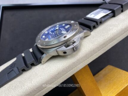 Panerai Submersible Mens Watch 47mm Automatic Mechanical Movement Stainless Steel Watches SB Factory - Image 5