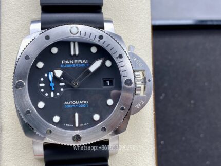 Panerai Submersible Mens Watch 44mm Automatic Mechanical Movement Stainless Steel Watches SB Factory