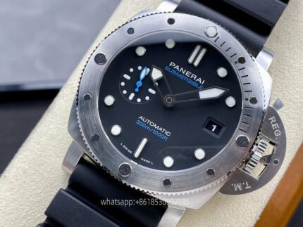 Panerai Submersible Mens Watch 44mm Automatic Mechanical Movement Stainless Steel Watches SB Factory - Image 2