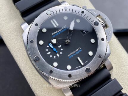 Panerai Submersible Mens Watch 44mm Automatic Mechanical Movement Stainless Steel Watches SB Factory - Image 3