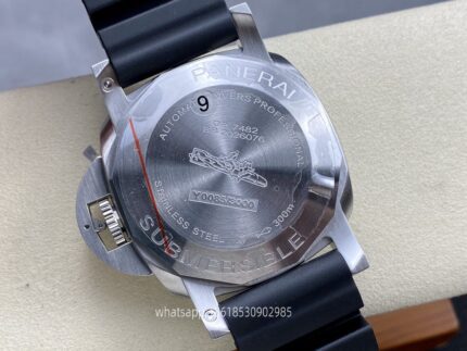 Panerai Submersible Mens Watch 44mm Automatic Mechanical Movement Stainless Steel Watches SB Factory - Image 7