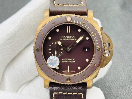 Panerai Submersible Mens Watch 47mm Cal. 9010 Automatic Mechanical Movement Stainless Steel Watches ZF Factory