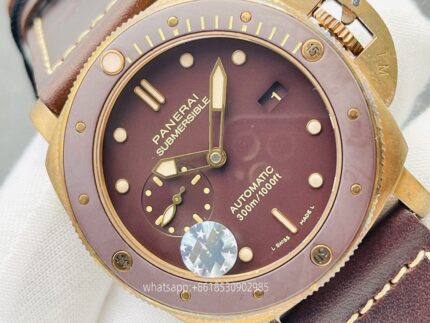 Panerai Submersible Mens Watch 47mm Cal. 9010 Automatic Mechanical Movement Stainless Steel Watches ZF Factory - Image 4