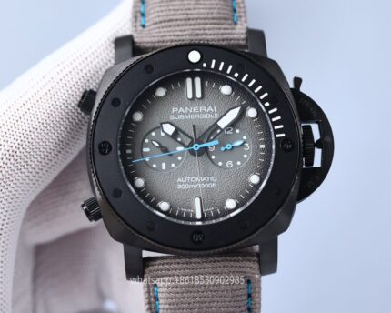 Panerai Submersible Mens Watch 47mm Cal. 2555 Automatic Mechanical Movement Stainless Steel Watches VS Factory - Image 2