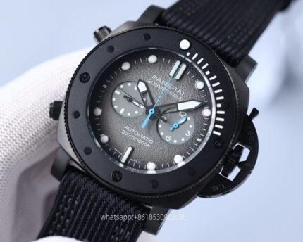 Panerai Submersible Mens Watch 47mm Cal. 2555 Automatic Mechanical Movement Stainless Steel Watches VS Factory - Image 5