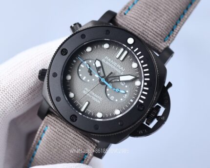 Panerai Submersible Mens Watch 47mm Cal. 2555 Automatic Mechanical Movement Stainless Steel Watches VS Factory - Image 6